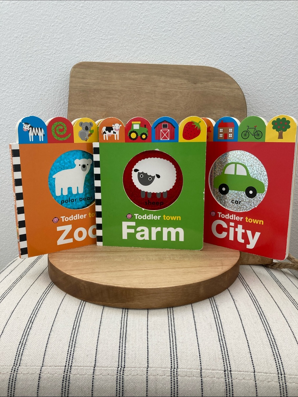 SALE! 60% Off Toddler Town Farm, Zoo and City Board Book - Set of 3